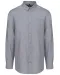 K533 - Heren Oxford overhemd lange mouwen Oxford Zinc