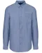 K533 - Heren Oxford overhemd lange mouwen Oxford Cobalt Blue