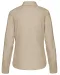 K549 - Overhemd in onderhoudsvriendelijk polykatoen-popeline dames Beige