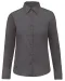 K549 - Overhemd in onderhoudsvriendelijk polykatoen-popeline dames Urban Grey