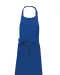K885 - Katoenen schort met zak Royal Blue