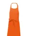 K885 - Katoenen schort met zak Orange