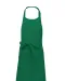 K885 - Katoenen schort met zak Kelly Green