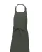 K885 - Katoenen schort met zak Green Olive