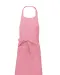 K885 - Katoenen schort met zak Dark Pink
