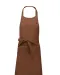 K885 - Katoenen schort met zak Cacao