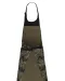 K885 - Katoenen schort met zak Olive Camouflage