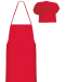 K884 - Chefkok-set voor kinderen Red