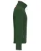 K917 - Microfleece met rits en raglanmouwen heren Forest Green