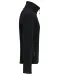 K917 - Microfleece met rits en raglanmouwen heren Black
