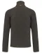K917 - Microfleece met rits en raglanmouwen heren Dark Grey