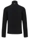 K917 - Microfleece met rits en raglanmouwen heren Black