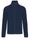 K917 - Microfleece met rits en raglanmouwen heren Navy