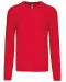 K965 - Heren pullover met v-hals Red