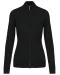 K962 - Dames cardigan met rits Black