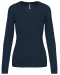 K966 - Dames pullover met v-hals Navy