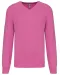 K982 - Premium pullover V-hals Candy Pink Heather