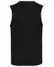 K969 - Heren spencer met v-hals Black