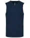 K969 - Heren spencer met v-hals Navy