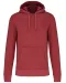 K4027 - Ecologische herensweater met capuchon Terracotta Red