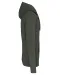 K4027 - Ecologische herensweater met capuchon Green Marble Heather
