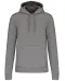 K4027 - Ecologische herensweater met capuchon Grey Heather