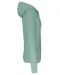 K4030 - Ecologische herensweater met capuchon en ritssluiting Sage
