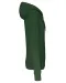K4030 - Ecologische herensweater met capuchon en ritssluiting Forest Green
