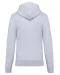 K4030 - Ecologische herensweater met capuchon en ritssluiting Oxford Grey