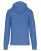 K4030 - Ecologische herensweater met capuchon en ritssluiting Light Royal Blue
