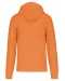 K4030 - Ecologische herensweater met capuchon en ritssluiting Light Orange