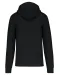 K4030 - Ecologische herensweater met capuchon en ritssluiting Black