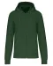 K4030 - Ecologische herensweater met capuchon en ritssluiting Forest Green