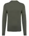 K965 - Heren pullover met v-hals Green Marble Heather