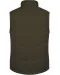 K6118 - Met fleece gevoerde bodywarmer Mossy Green