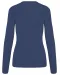 K966 - Dames pullover met v-hals Deep Blue