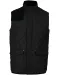 K6124 - Gewatteerde herenbodywarmer Black