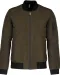 K6122 - Heren bomberjack Deep khaki