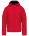 K6112 - Lichte kinderjas met capuchon Red