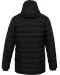 K6128 - Lichte herenparka met capuchon Black