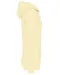 K476 - Herensweater met capuchon Straw Yellow