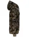 K476 - Herensweater met capuchon Olive Camouflage