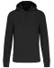 K4027 - Ecologische herensweater met capuchon Black