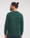 RU013M - Heavy Duty ronde hals sweater Black