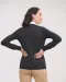 RU715F - Ladies' gebreid vest met V-hals Black