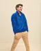 SC165 - Premium Sweater met Ritskraag (62-032-0) White