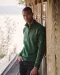 SC165 - Premium Sweater met Ritskraag (62-032-0) White