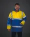YHVP303 - Contrasterende veiligheidsjas Hi Vis Yellow / Green