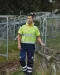 YHVJ220 - Tweekleurige veiligheidspolo Hi Vis Orange / Navy