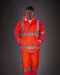 YHVS450 - Ademende regenjasj Hi-Vis Soft Flex Hi Vis Orange